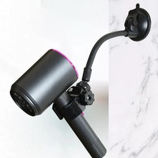 Support mural premium pour sèche-cheveux avec ventouse et rotation à 360°