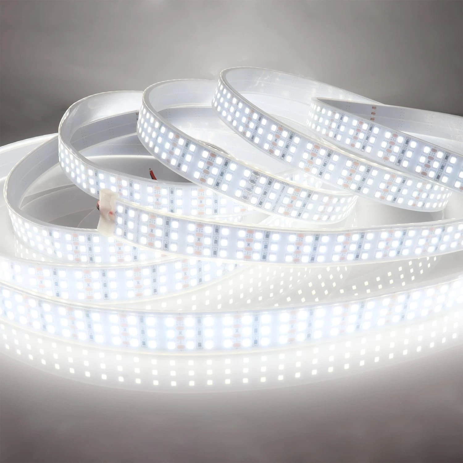 16.4Ft Super Bright Triple Row LED Strip Lights, Daylight White 6000K DC12V 1800
