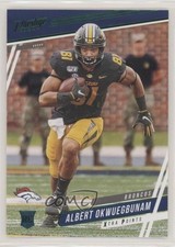 2020 Panini Prestige Rookies Xtra Points Green Albert Okwuegbunam #206 0f2i