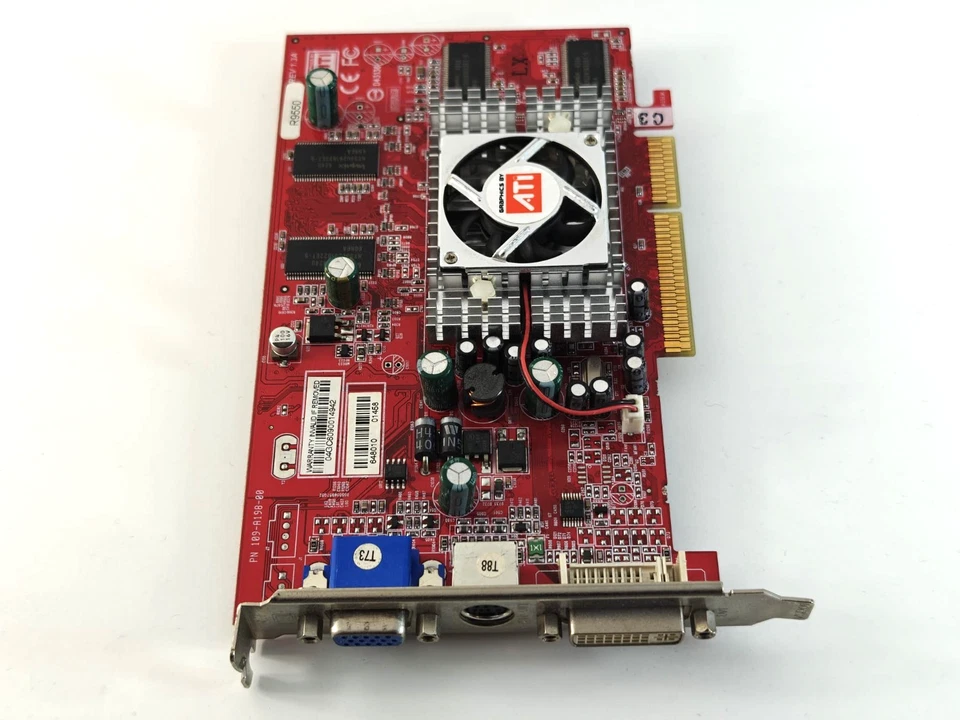 GeCube Ati Radeon R9550U-C3H 128 MB 128 bit PN 109-A198-00 AGP x4 / x8 - Image 2 of 4