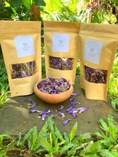 Dried Blue Lotus Egyptian Lotus Sacred Lily Flowers Ceylon DreamTea Smkble Lotus