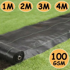 Anti Weed Membrane Weed Control Fabric Garden Ground Sheet Heavy Duty Cover Mat