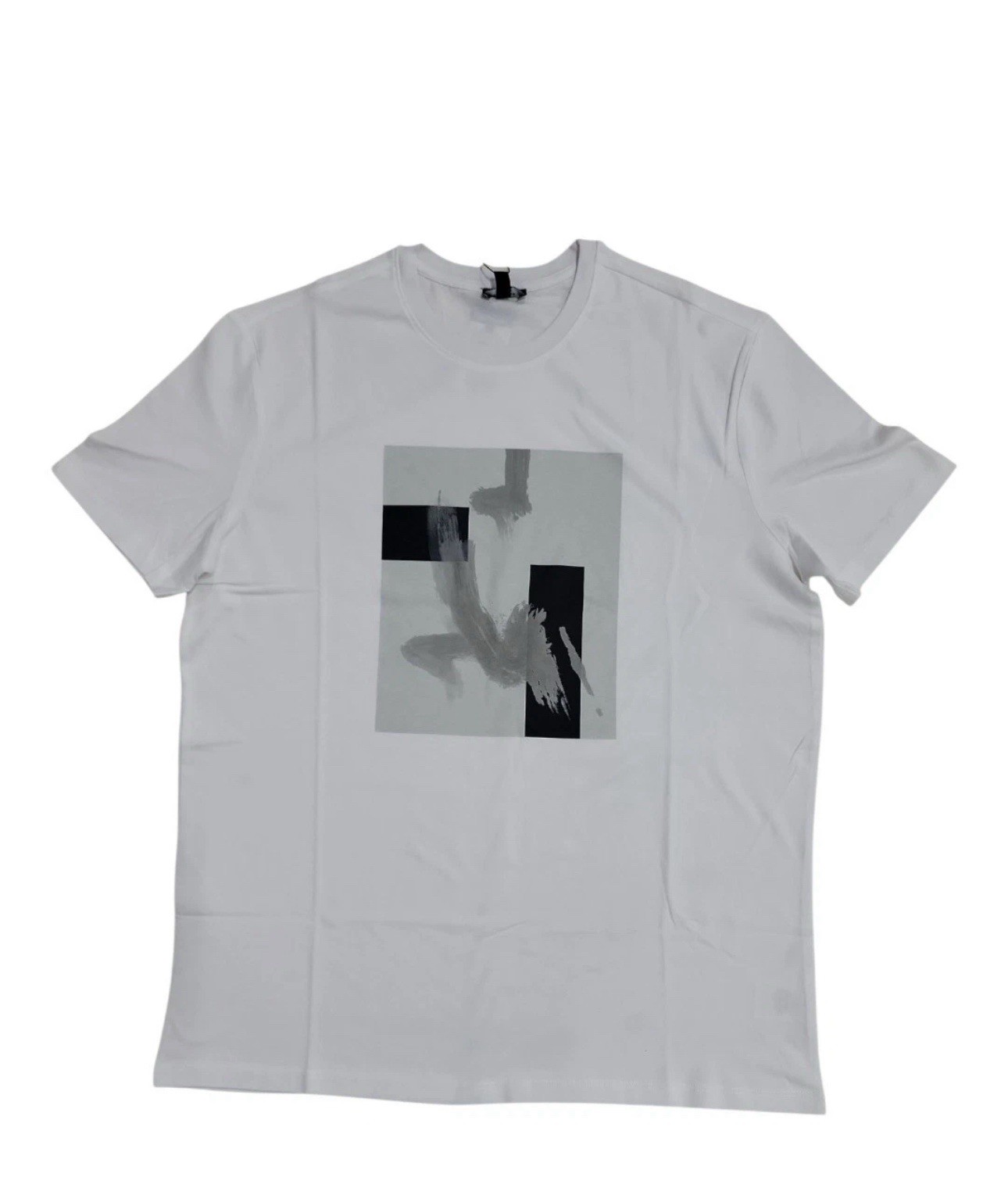 Express Short Sleeve Soft Comfortable Crew Neck Graphic Tee White Large