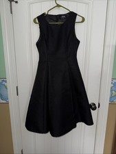 Lulu’s Black Party Dress Tea Length Women’s Formal Casual Dress Size Small