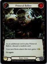 Primeval Bellow (Yellow) Common Welcome to Rathe WTR036 NM