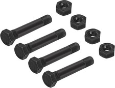 A.A Trailer Leaf Spring Shackle 9/16" -18 x 3 Bolt  Lock Nut Set for 1-3/4" Wid