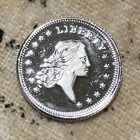 1 Gram .999 Fine Silver Liberty Design Round