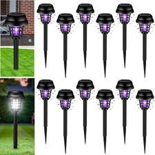 12Pcs Solar Bug Zapper Solar Mosquito Zapper ...