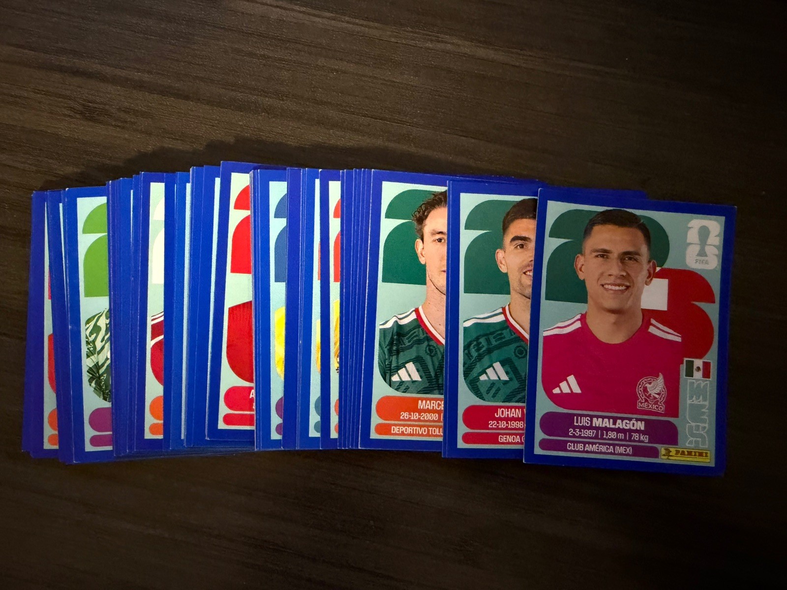 2026 PANINI WORLD CUP - BLUE parallel - Pick Your Player