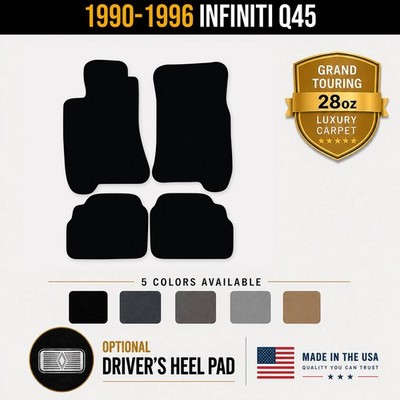 Avery Grand Touring Front & Rear Floor Mats for 1990-1996 INFINITI Q45 #3K6