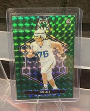 2024 Panini Mosaic - Rookies Joe Alt #305 Green Mosaic Prizm (RC)