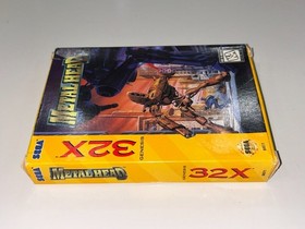 Metal Head (Sega 32X, 1995) CIB Complete in Box with Manual Vr Nice!