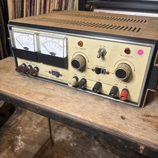 Heathkit IP-17 / IPW-17 Regulated High Voltage H.V. dual Power Supply 0-400v