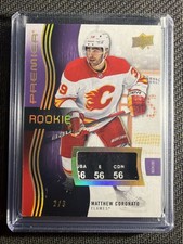 2023-24 UPPER DECK PREMIER Hockey MATTHEW CORONATO Rookie Jersey Tag /3 #111