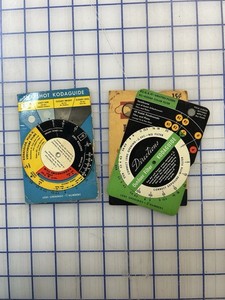 Vintage 1930s-40s KODAK SNAPSHOT Kodaguide Exposure Calculator @  filter guide  