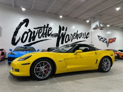 2009 Chevrolet Corvette Z06 2LZ, NAV, Morimoto's, Sypder Chromes, 30k!