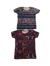 Boho patterned t-shirt bundle, vintage / fest...