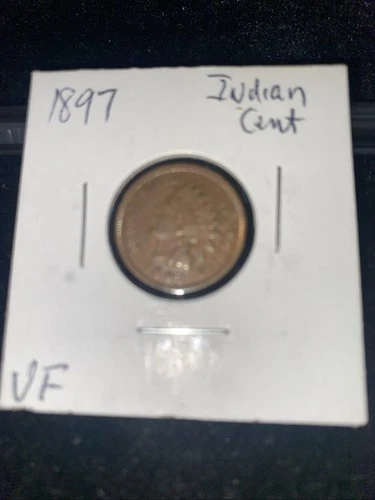 1887 Indian Cent VF. $3