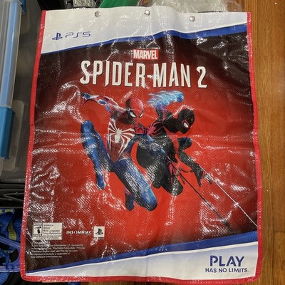 Spider-Man 2 PS5 Promo Bag with Shoulder Straps Limited Edition NYCC 2023