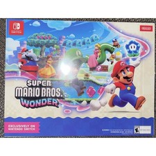 Super Mario Bros Wonder Gamestop Exclusive Stickers rare preorder promo