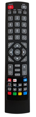 Ersatz Fernbedienung für Blaupunkt TV B43M137T2C SMART