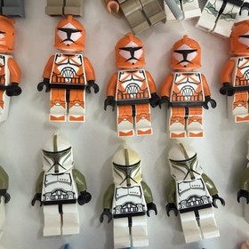 Lego 7676 7964 8093 75002 8018 9488 8014 75000 7913 Star Wars Minifigures Lot