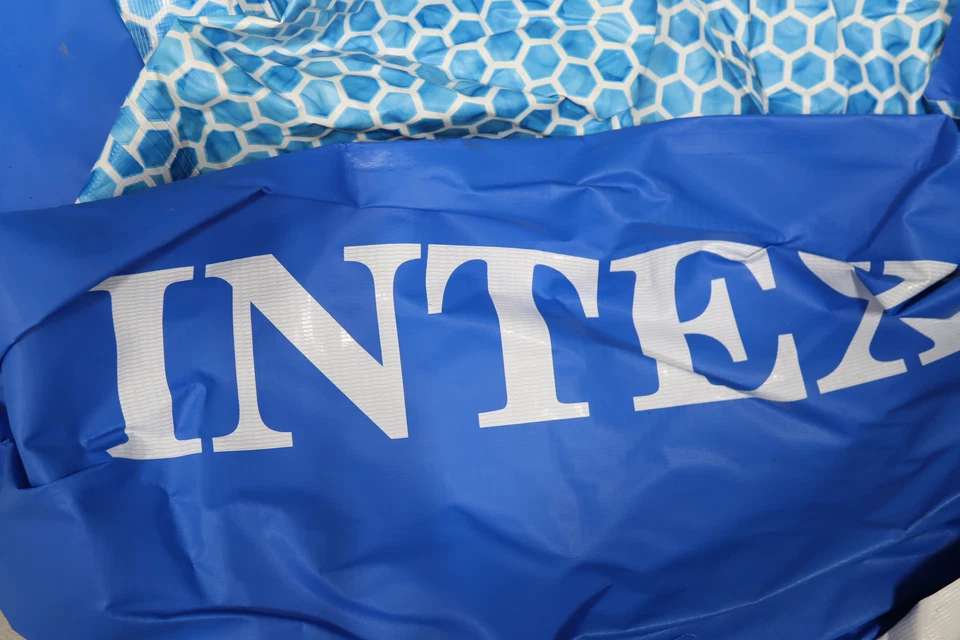 Intex 10 футов x 30 дюймов металлический каркас наземный бассейн комплект с насосом фильтра - Изображение 3 из 4