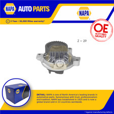 Water Pump fits AUDI 80 S2 B4 2.2 93 to 95 ABY Coolant NAPA 034121004BX Quality