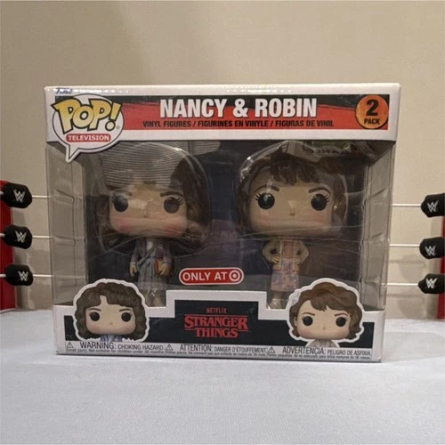 Funko Pop! Vinyl Stranger Things Nancy & Robin Target Exclusive 2 Pack Figure