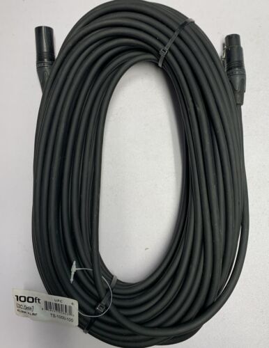 100 ft microphone Cable XLRM-XLRF - Imagen 1 de 3