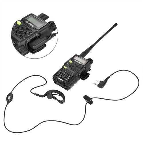 Altavoz walkie talkies radio BAOFENG UV-5R5 2 vías largo alcance 128 canales - Imagen 7 de 10