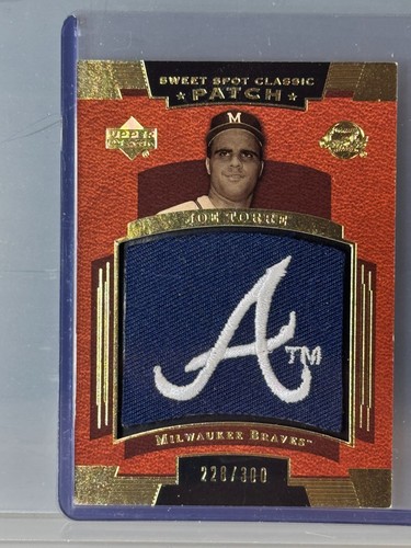 2004 Upper Deck Sweet Spot Classic - Team Logo Patch #SSP-JT Joe Torre /300