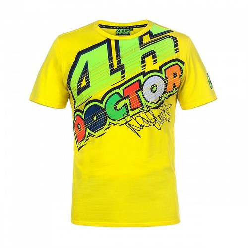 UFFICIALE Valentino Rossi VR46 IL DOTTORE GIALLO t'shirt - VRMTS 261801 |  eBay