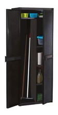 MOBILE ARMADIO RESINA PORTASCOPE ESTERNO PORTA SCOPE BALCONE STILE RATTAN 5 2025