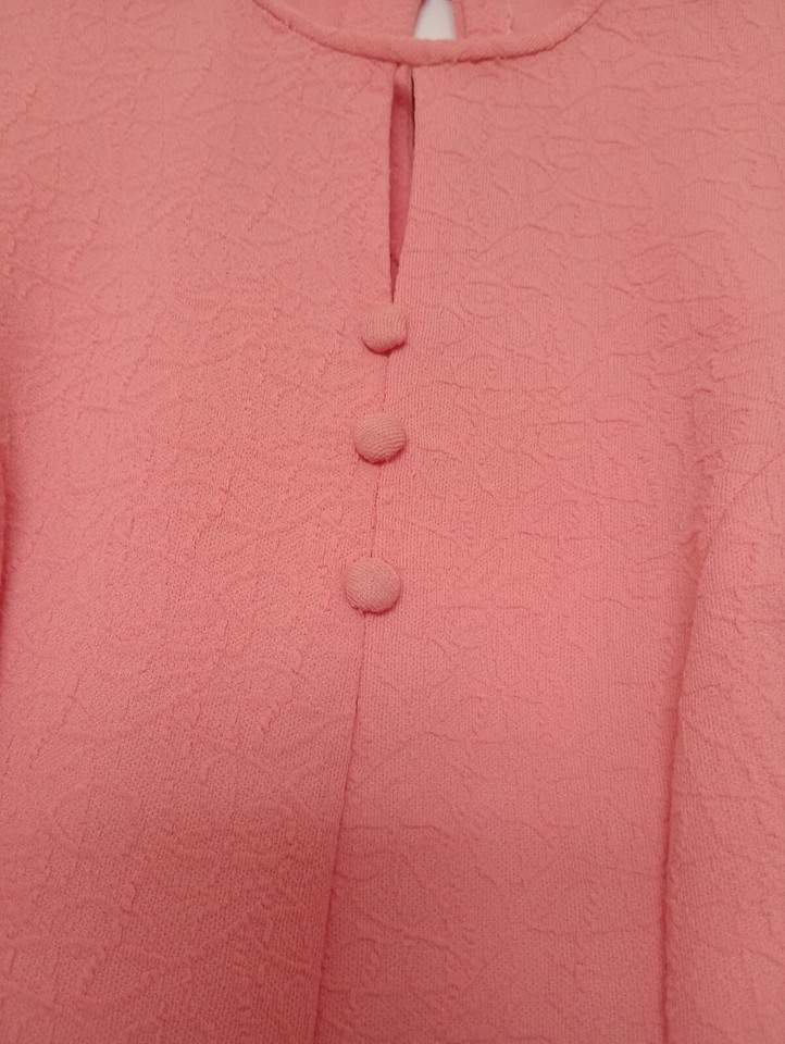 Vintage Crimplene Dress Size 10 eBay