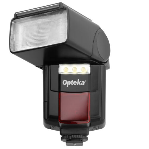 Opteka Auto Bounce Flash with Video Light for Sony Canon Nikon Olympus Pentax - Picture 1 of 6