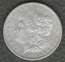 1884 S - Morgan Silver Dollar (1884-2)