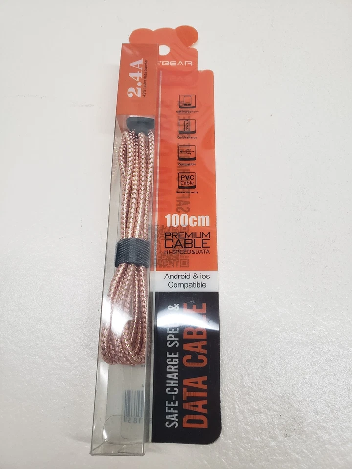 Cable de datos y velocidad cargador seguro Easybear. Foto 2 de 4