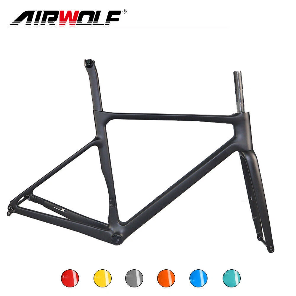 Lightweight Climbing Carbon Road Bike Frame 700 38C Gravel Bicycle Frameset