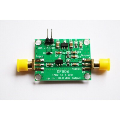 RF906 1MHz To 6GHz RF Power Amplifier RF Power Amp Board Up To +18.8DBm Output #