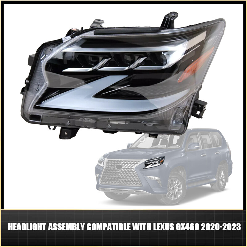 For 2020-2023 Lexus GX460 Triple Beam Left Driver Side LED