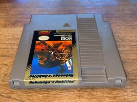 Nobunaga's Ambition (NES, 1989) w/Instructions BATTERY SAVES TESTED & CLEANED