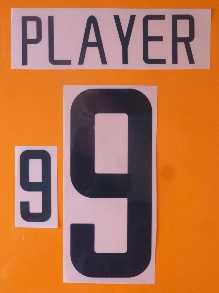 53GRADSPORT Set Flock number Trikot jersey shirt Niederlande Netherlands 2001 - 2003 home