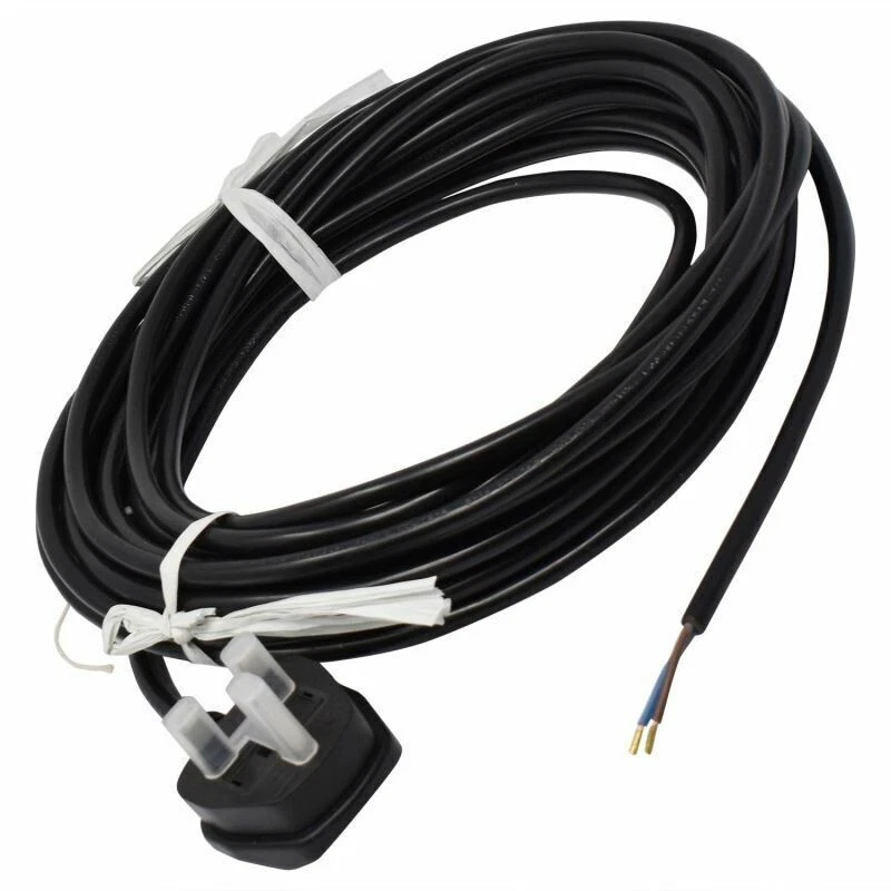 George Charles Vacuum Cable Hoover Power Cable +Plug 10m GVE370 CVC370 CT370 BLK