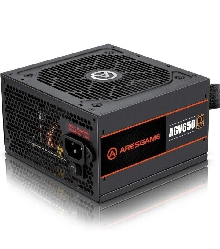 Alimentatore PC 650W bronzo 80 Plus AGV650 ARESGAME - Immagine 2 di 4