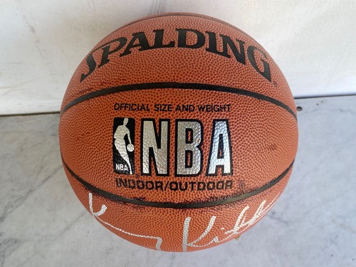KERRY KITTLES Nets Basketball Player Autograph Ball. Pro NBA Nets Clippers - Picture 5 of 9