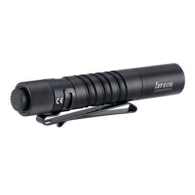 Olight I3T EOS Slim Tail Switch EDC Flashlight, Black, 180 Lumens
