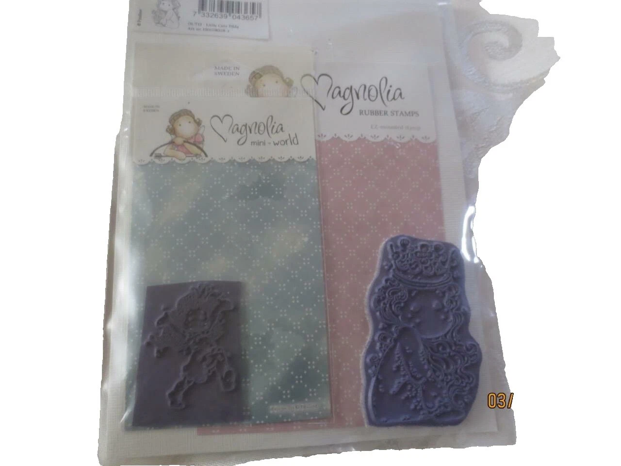 Magnolia Acrylic Craft Stamps