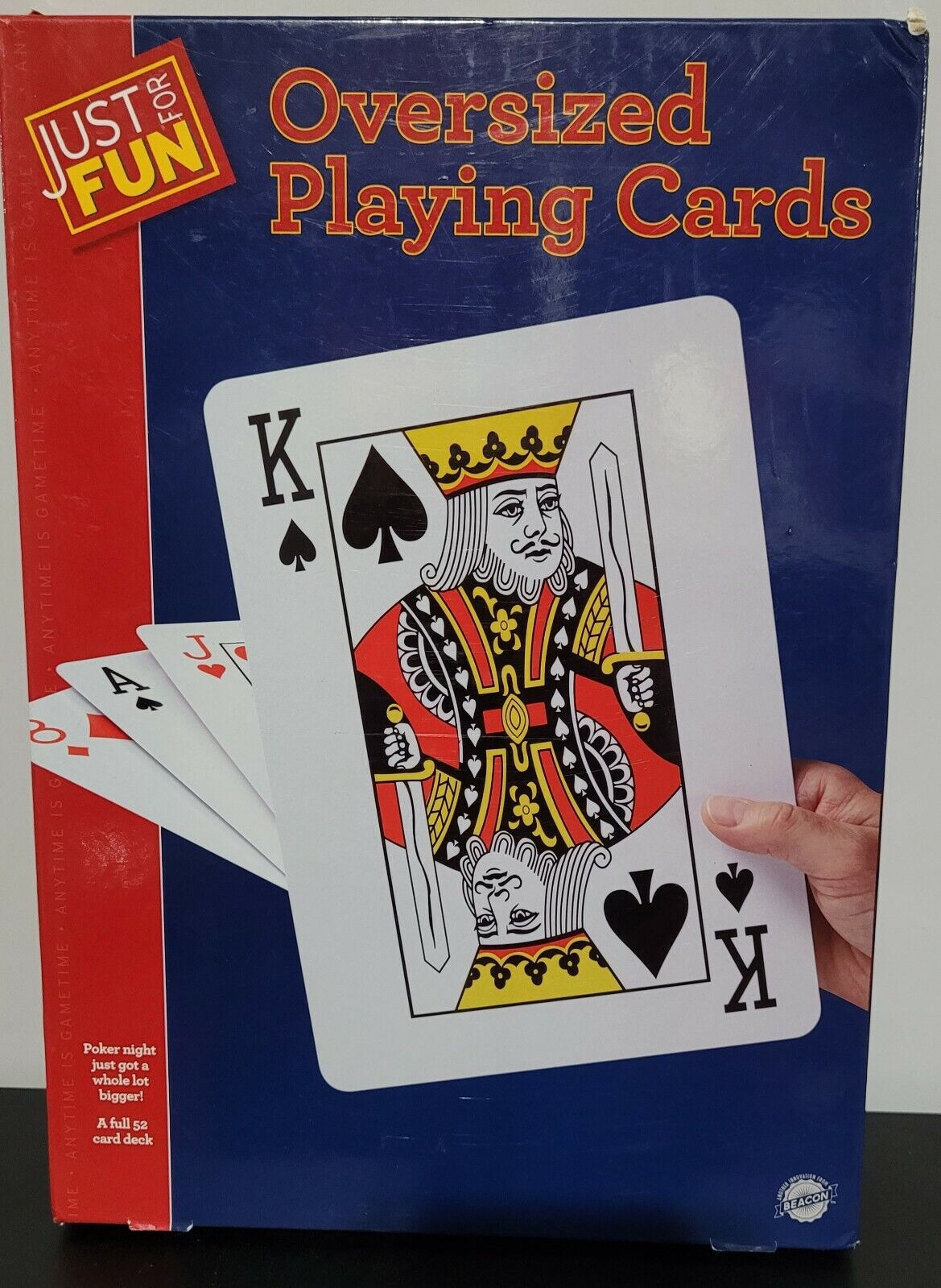 Oversized Playing Cards Just Ranking TOP7 For Fun Popular products 8.25 x inche Beacon 11.5