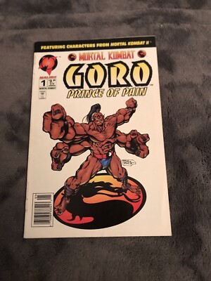 GORO:PRINCE OF PAIN #1 RARE NEWSSTAND VARIANT | eBay
